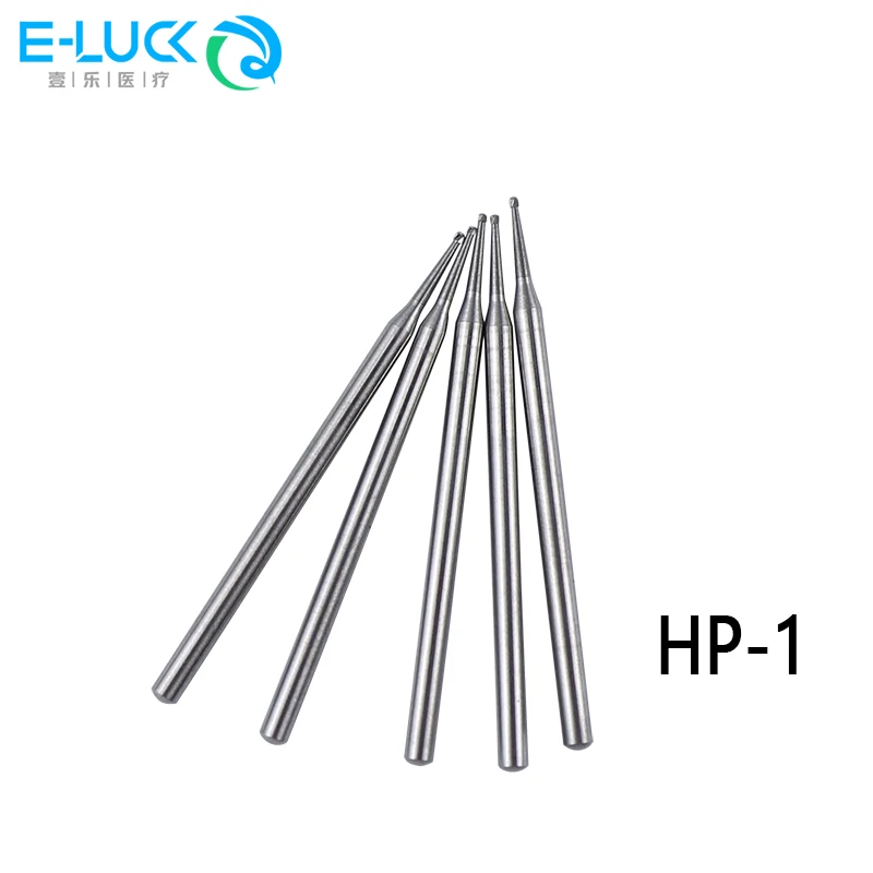 3Pcs Dental HP Tungsten Carbide Burs Polisher Round Rotary Burs Trimming Tungsten Dentistry Instrument