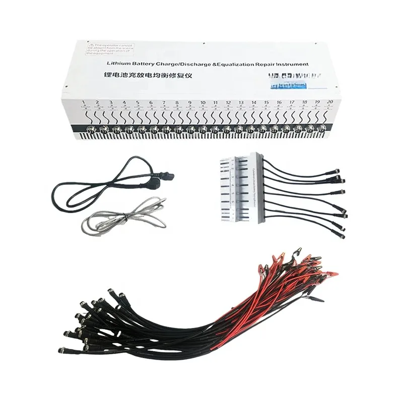 

Ремонт автомобильного аккумулятора, 20-канальный 10А, эквалайзер напряжения, тестер емкости заряда/разряда литиевой батареи