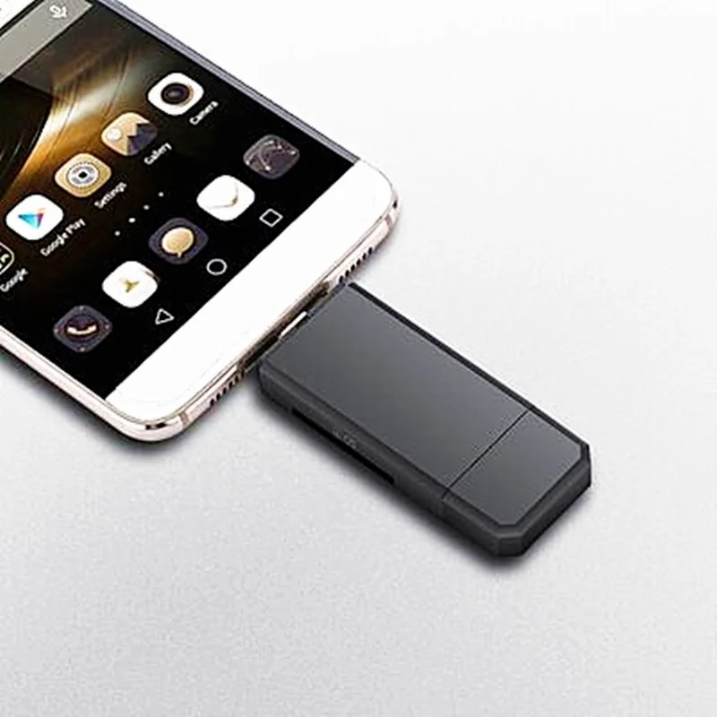 SD Card Reader USB C Card Reader 3 In 1 USB 2.0 TF/Mirco SD Smart Memory Card Reader Type C OTG Flash Drive Cardreader Adapter