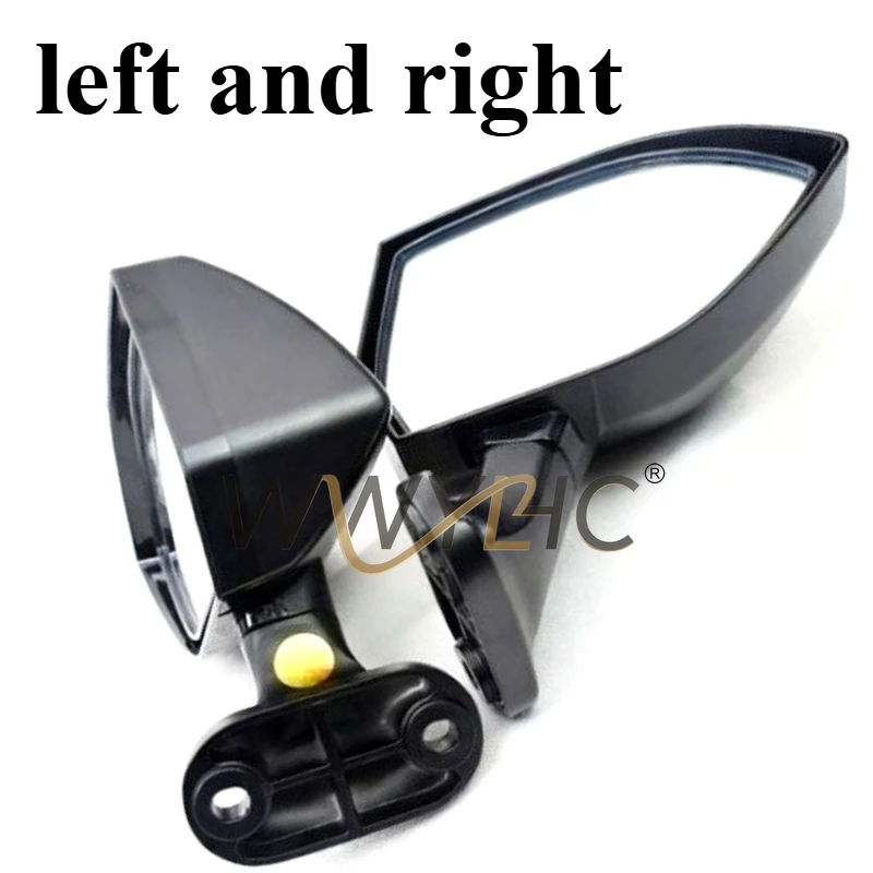 Suitable for Youmi Electric Tricycle Wolf Warrior Four-wheeler Rearview Mirror Aluminum Alloy Base Reflector Foldable