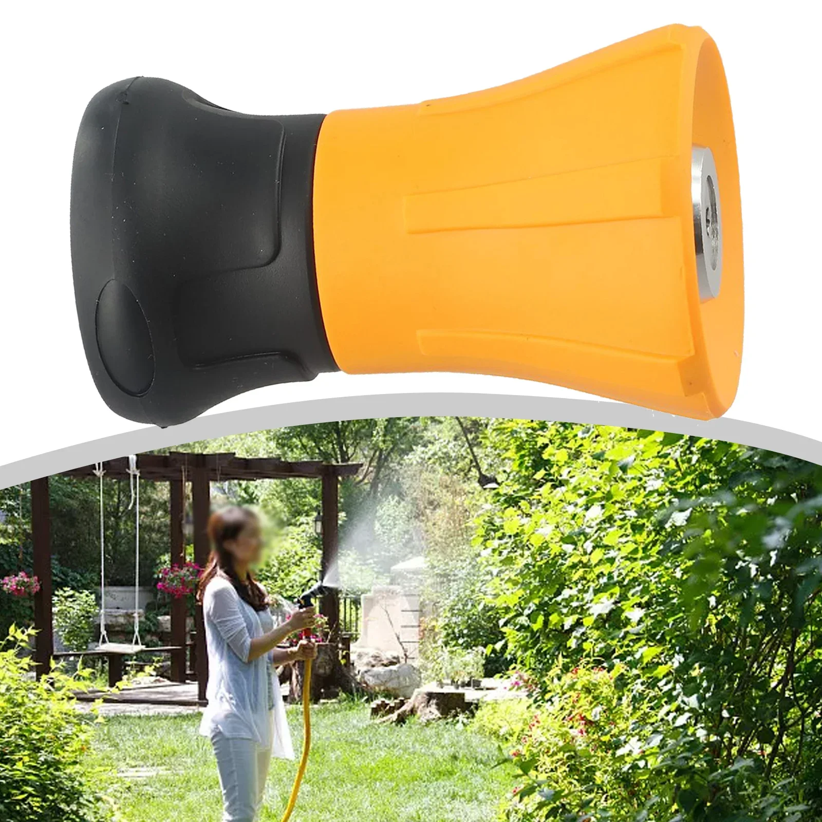 

Высокое качество, абсолютно новая насадка для шланга, водяная насадка для стиральных машин, садовый сплав, распылитель высокого давления, резиновая ручка