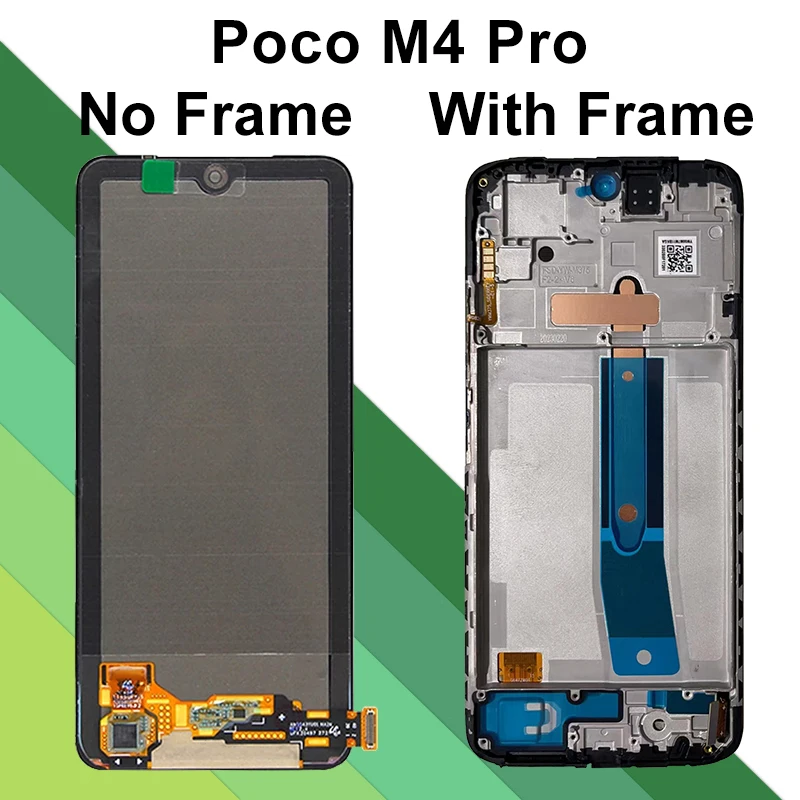 AMOLED For XiaoMi Poco M4 Pro 5G LCD 21091116AG Display Touch Screen Digitizer Display For XiaoMi Poco M4 Pro 4G 2201117PI Displ