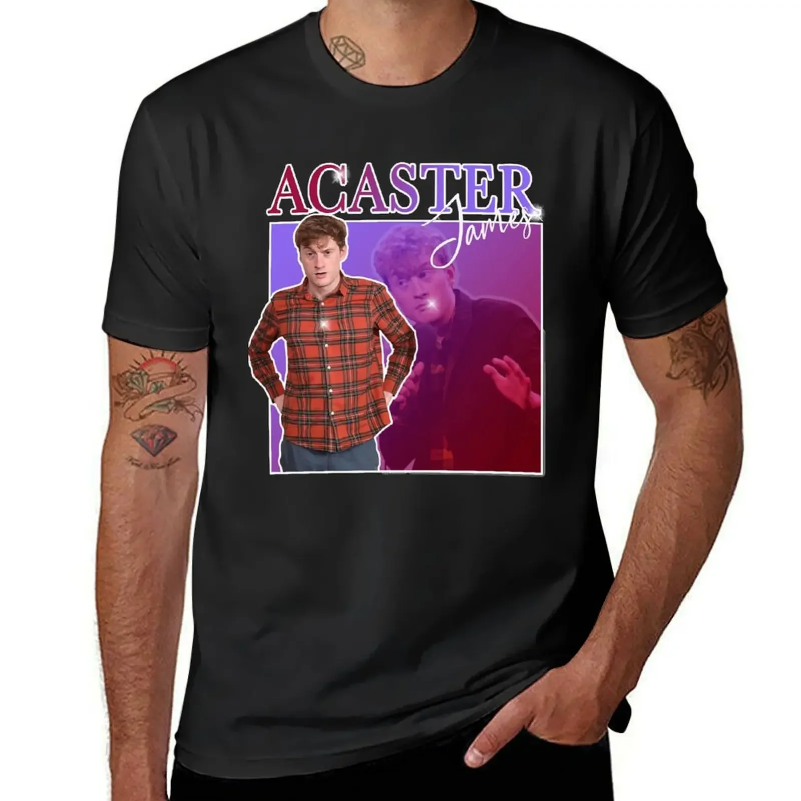 

Vintage Photograp James Acaster Retro Idol Gifts Fot You T-Shirt custom shirt Louboutins fruit of the loom mens t shirts