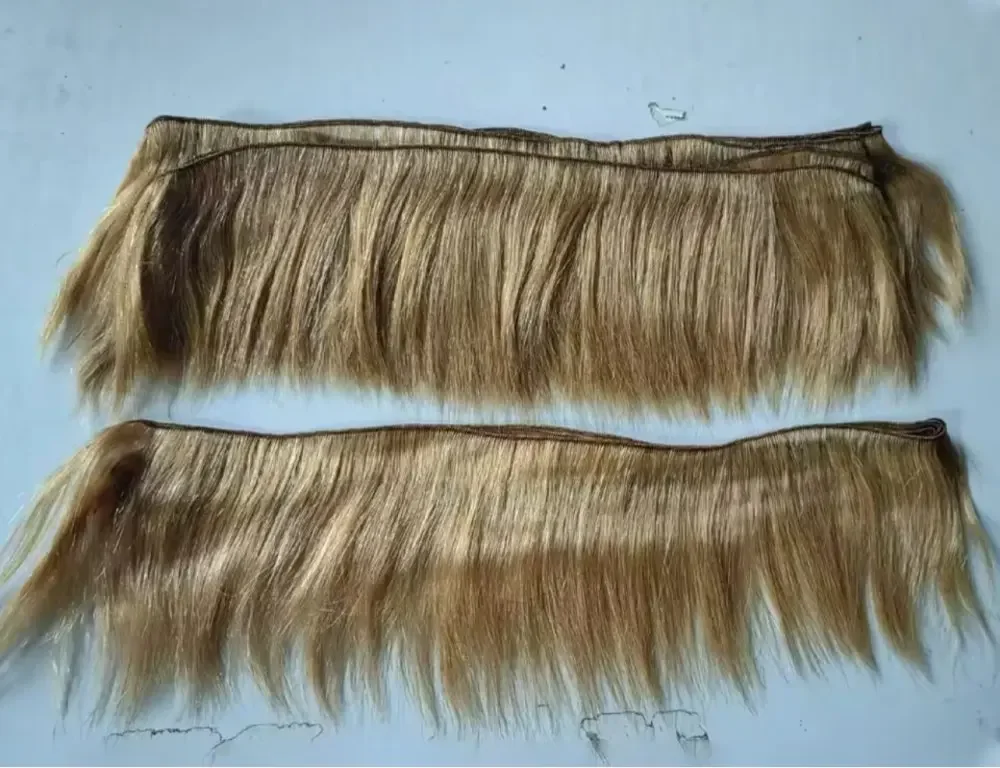 Brazilian Customize Straight Hair Bundles 3 pcs 4 inch Blonde Brown Remy Human Hair Weaving Bundles Extensions KEMY HAIR