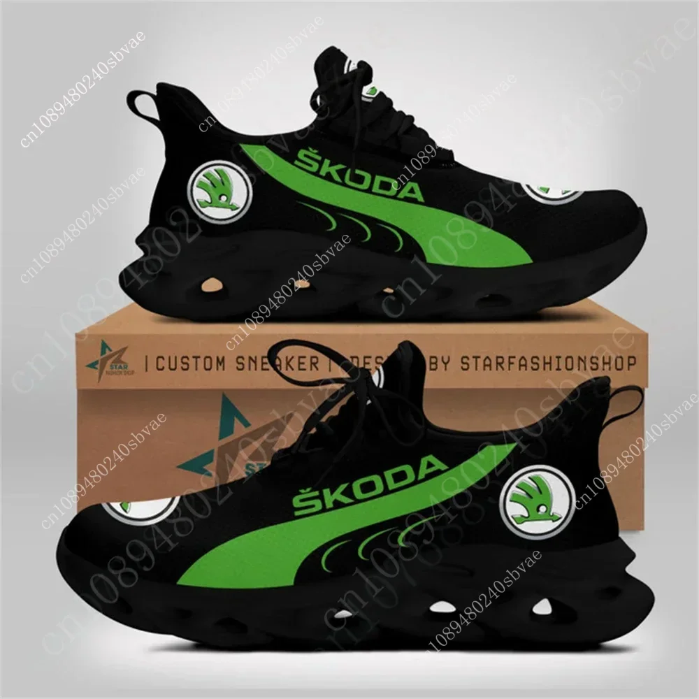 

Skoda Sports Shoes Men Women Casual Running Shoes Unisex Tennis Lightweight Sneakers Big Size Comfortable Custom Made Sneakers