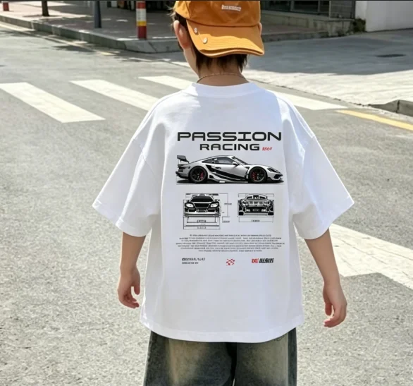 

Children's cotton T-shirts - Best-selling trendy soft and comfortable short-sleeved shirts for boys and girls, full of cuteness.