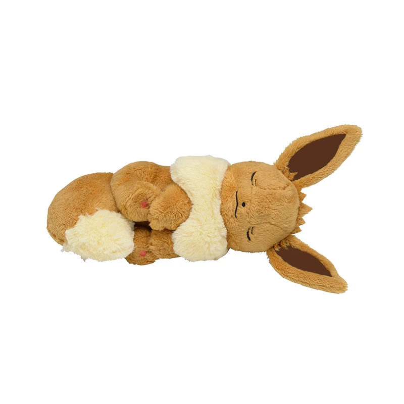 Genuine Pokemon Series Dolls Pikachu Eevee Plush Toy Pokémon sleeping position Doll pillow Stuffed Doll Anime Pocket Monste