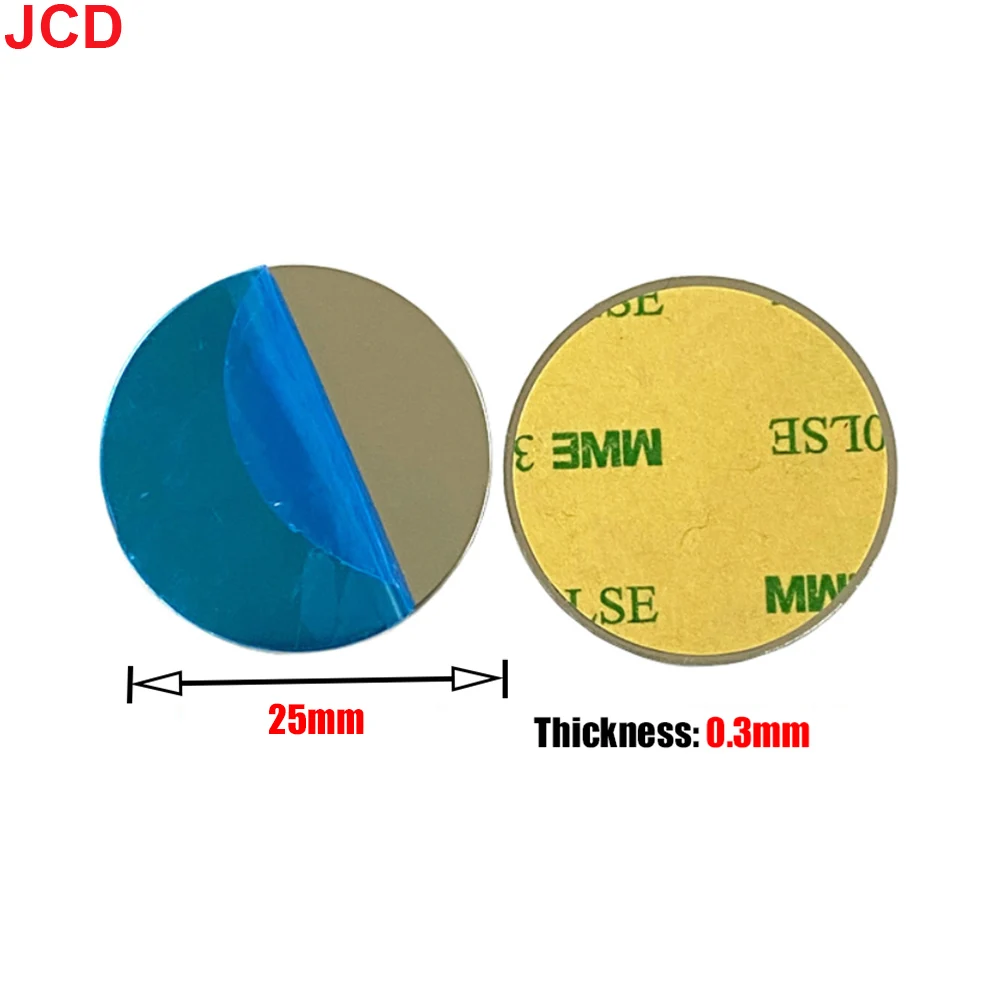 10pc 20/25/30/40/45/50/55/60mm Metall Platte Disk Lron Blatt Für Magnet Handy Halter Für Magnetische Auto Telefon Ständer Halter – Detail 3