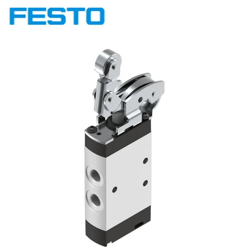FESTO Roller lever valve VMEF-K-M52-M-G18/G14 series Genuine 5/2-way, single solenoid VMEF high-performanc solenoid valve