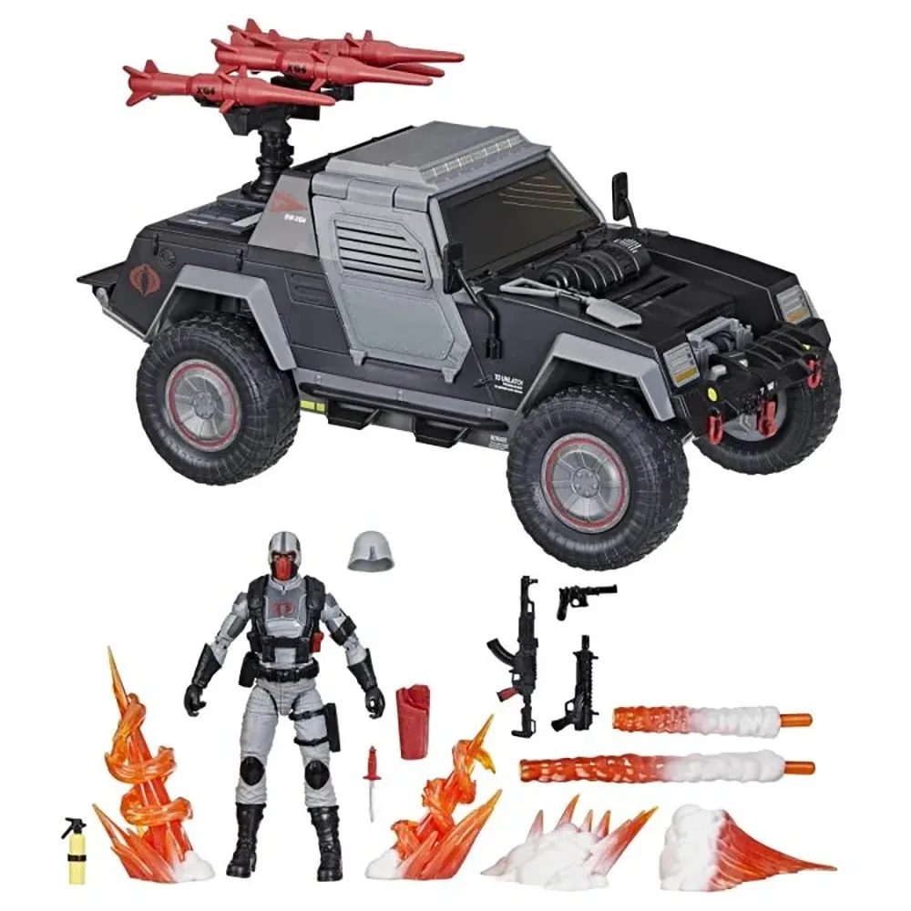 [In Stock] Original Hasbro G.i. Joe Classified Series 120 Cobra Night Attack 4-Wd Stinger & Driver 6-Inch (150 Mm) Figure F9231