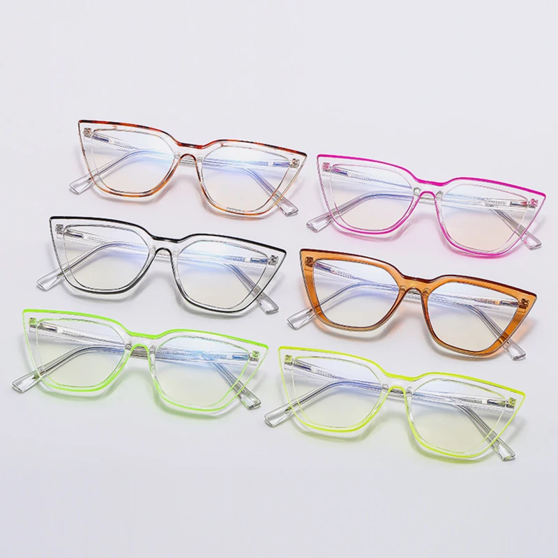 Cat Eye Photochromic Myopia Glasses Women 2023 Vintage Gray TR90 Computer Eyeglasses With Diopters -0.25 -1.75 -2.25 -3.75 -6.0