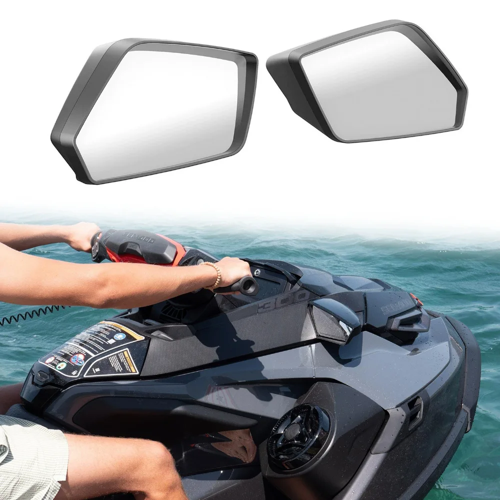 

New Mirror for Jet Ski 2022 Sea-Doo Spark 2-Up 900 Mirror Jet Ski Looks Stylish, Better Visibility on Water, High Quality