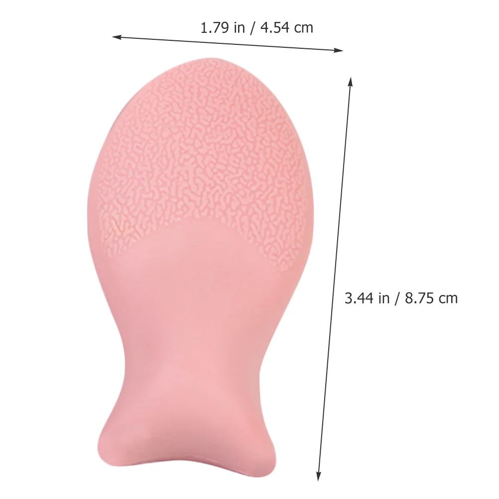 Comodo soffio per il trucco uovo cosmetico portatile durevole soffio cosmetico riutilizzabile soffio di polvere di Silicone pratico strumento per il trucco per principianti