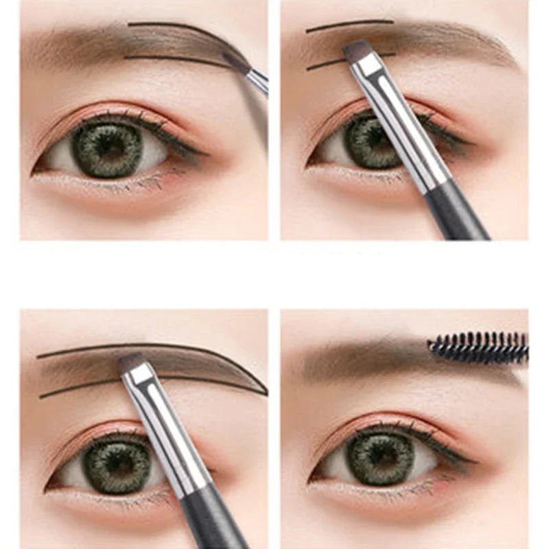 1Pcs Eyeliner Brush Make up Soft Cosmetic Angled Liner Brow Brushes Cream Powder Beauty Applicator Fiber Hair Eyes Make Up Tools