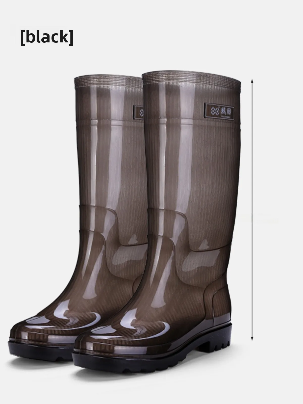 

ex Рабочие ботинки с высокой трубкой, водонепроницаемые, нескользящие, летние, Rain oes Qui Dry Plastic Upaded Version для кухни и морских работ