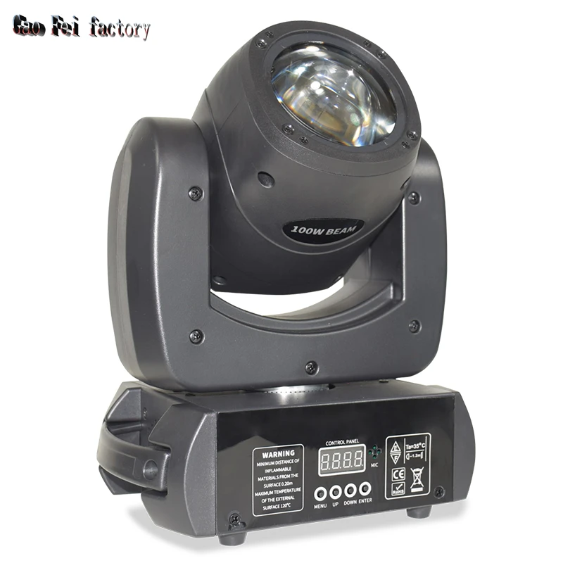 

Lyre Beam 100W Mini Projector Moving Head Stage Light DMX Mobile Heads Dj Equipment For Night Club Party