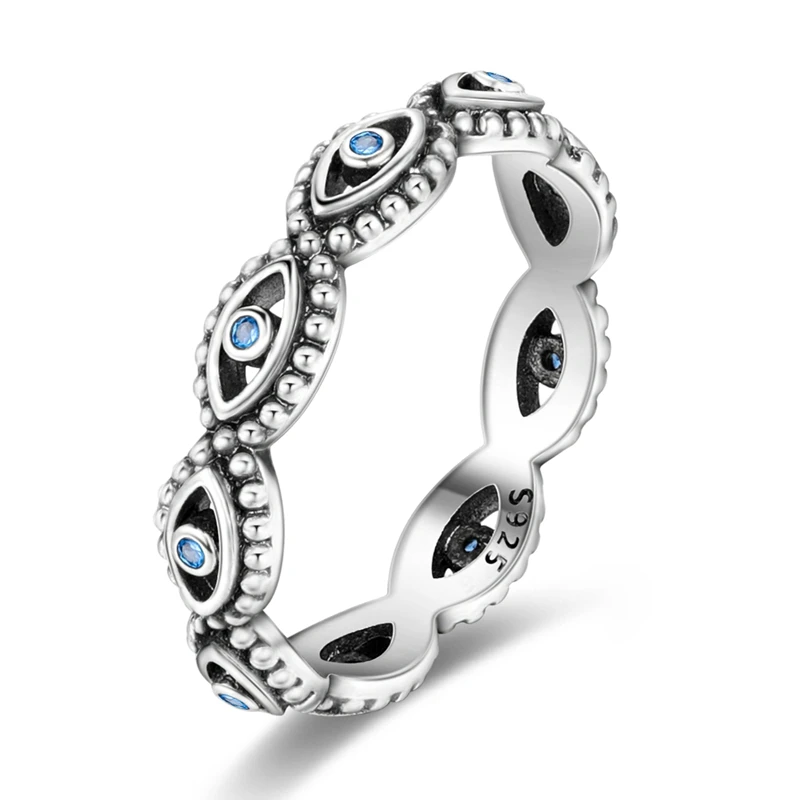 Women's 925 Sterling Silver Eternal Sparkling Love Ring