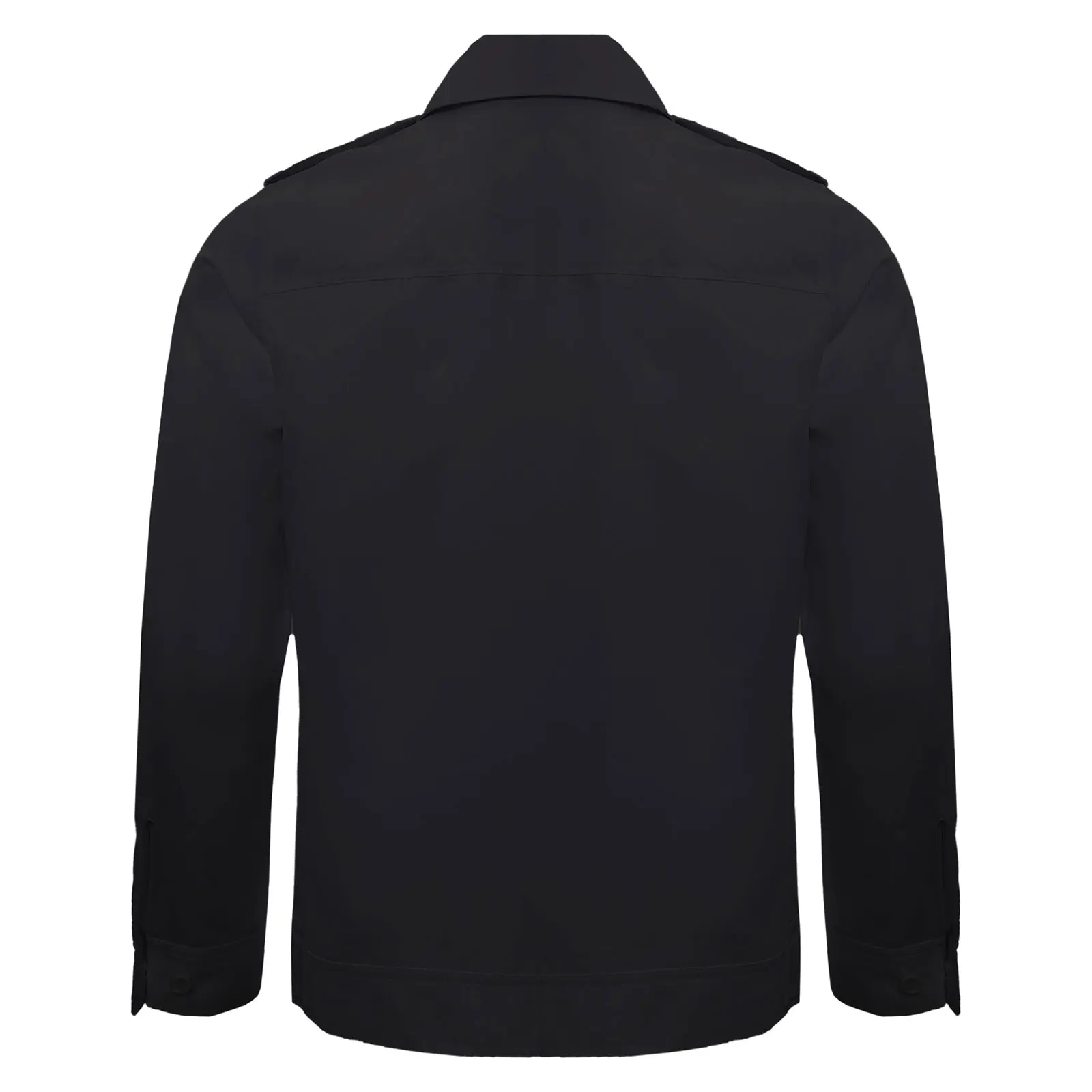FR-shirt voor heren Brandvertragend lasshirt Werkende cargo-tops Button-down shirt met lange mouwen Lichtgewicht vlambestendig shirt