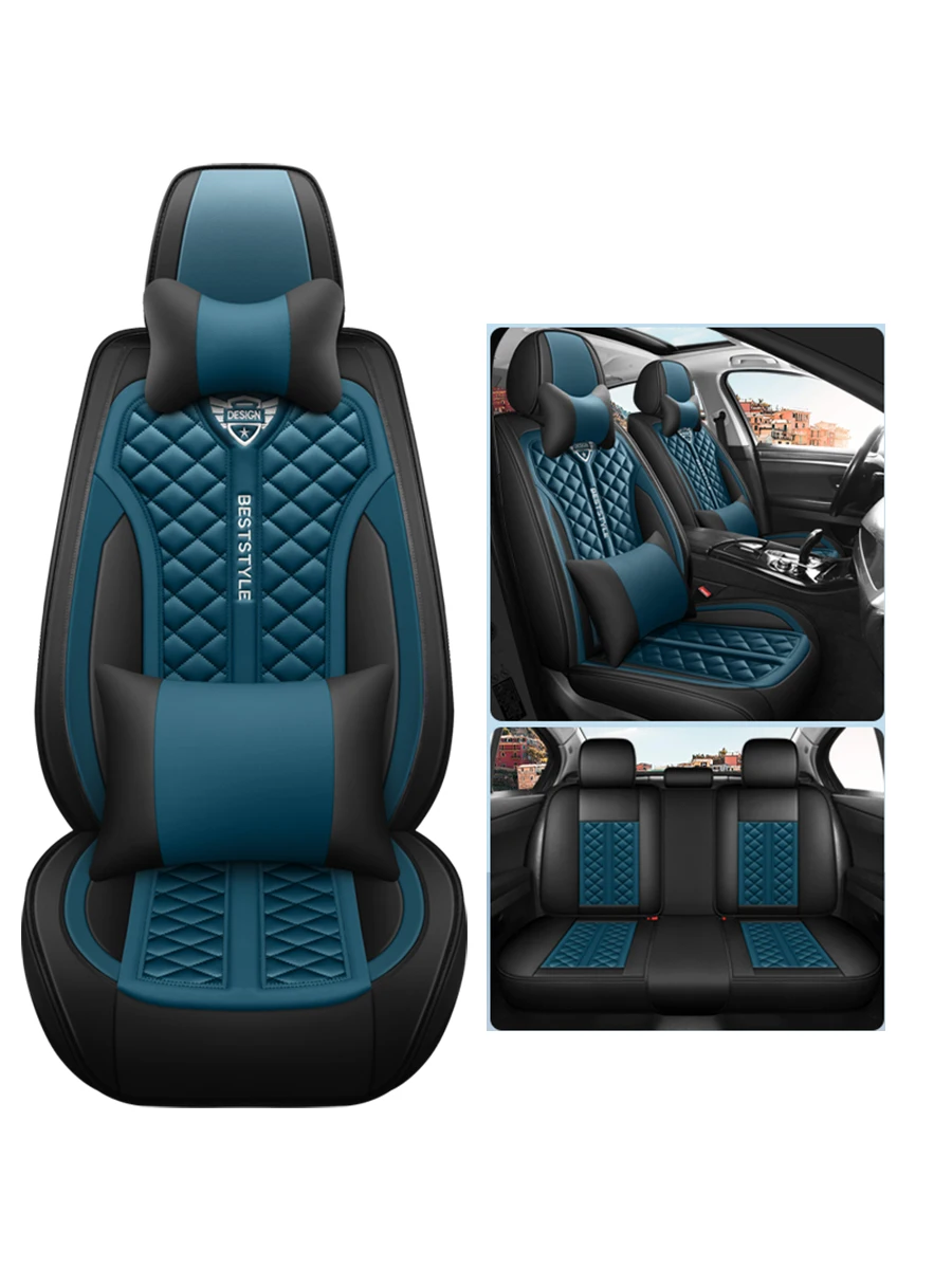 Universal Car Seat Cover Full Set for Lexus CT200h RX350 GS300 IS250 ES LS NX GS GX LX Seat Protector Interior Auto Accessories