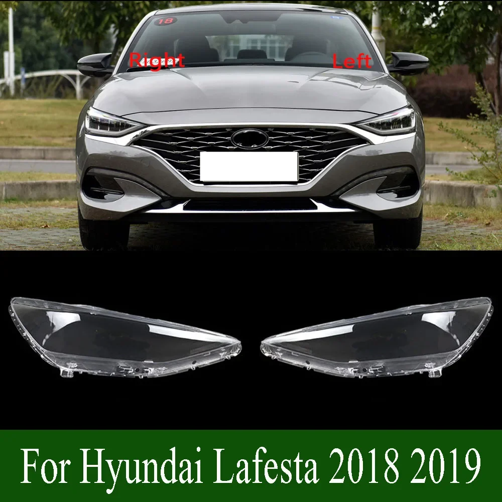 

Для Hyundai Lafesta 2018 2019, корпус передней фары, крышка фары, плексиглас, замена оригинального абажура