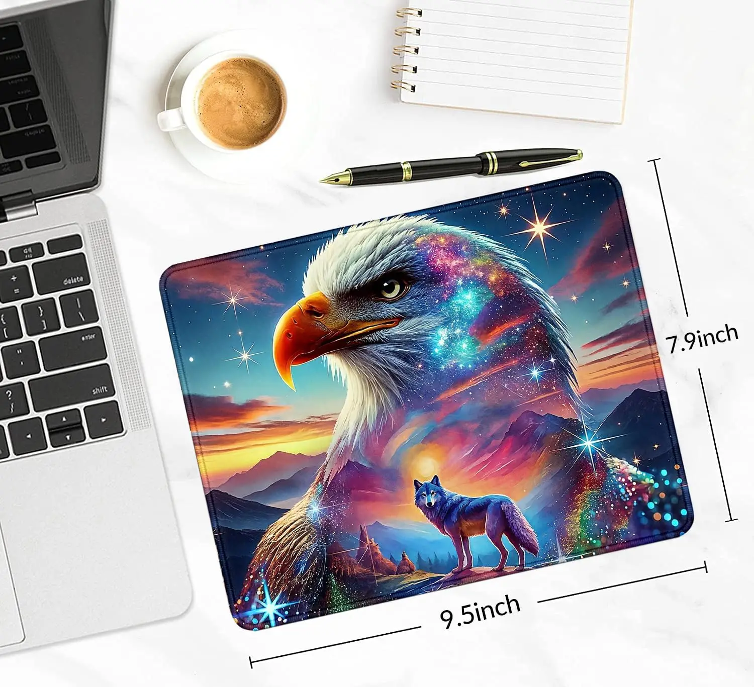 Mouse pad Mouse pad artisan Anti Slip Rubber Starry Sky Computer Office Mouse Pad