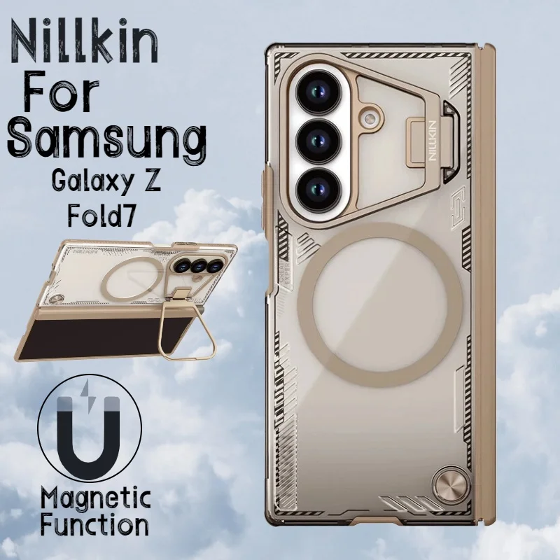 

Nillkin MagSafe Case for Samsung Galaxy Z Fold 7/5G Magnetic Shockproof Cover with Lens Holder