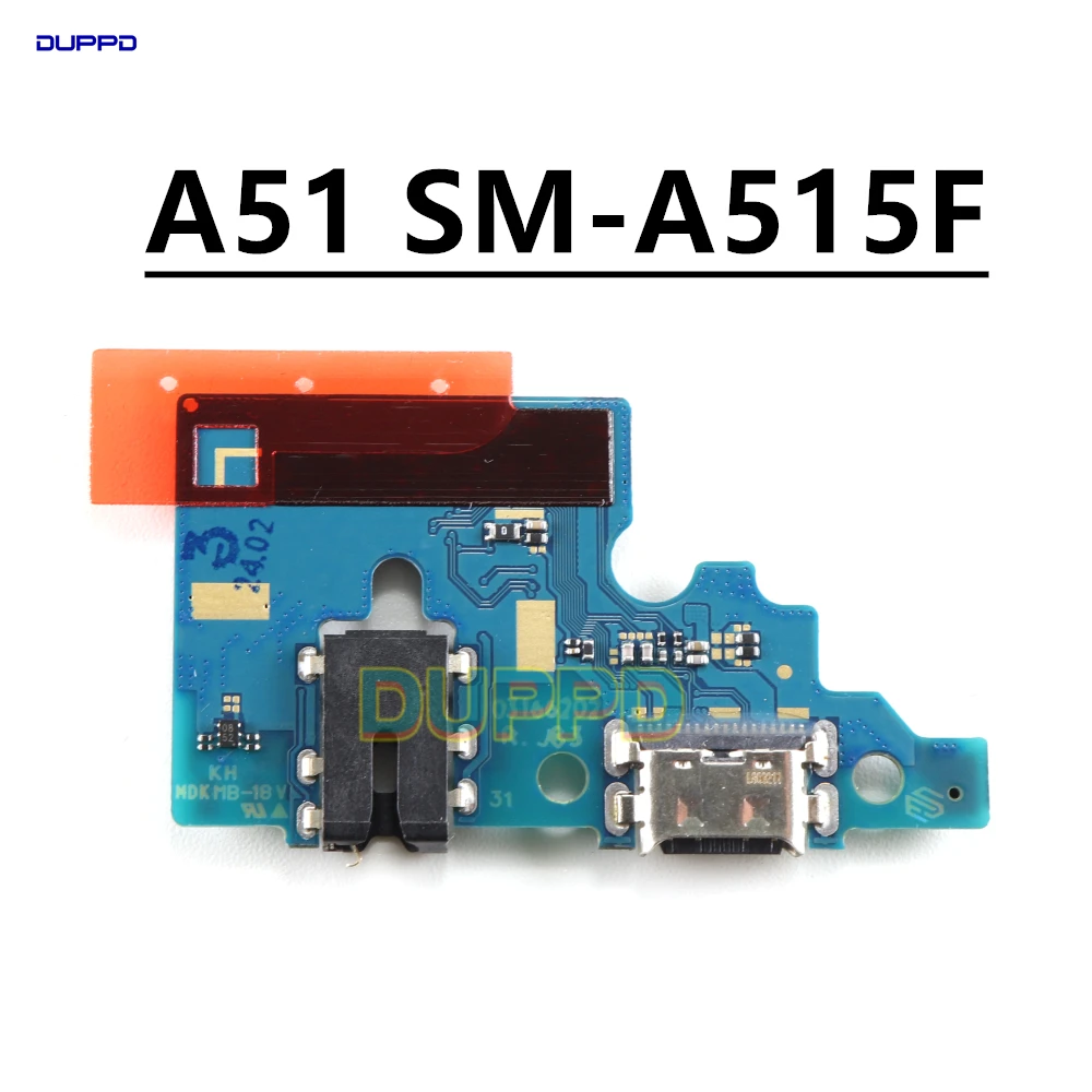 USB Charging Dock Port Board Main Motherboard Flex Cable For Samsung Galaxy A51 A515 A515F Earpiece Ear Speaker Loudspeaker