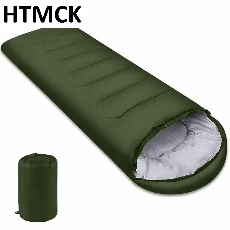 4 Seasons Warm Ultralight Waterproof Envelope Type Camping Sleeping Bag for Outdoor Hiking And Backpacking Travel