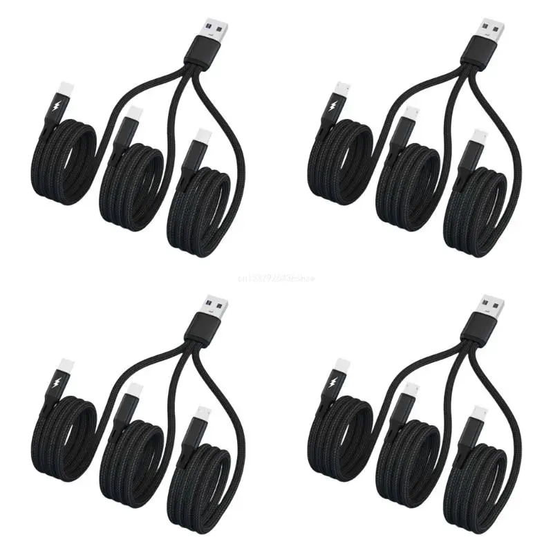 Multi Cable USB Charging Cord Multiple Devices Simultaneously Dropship