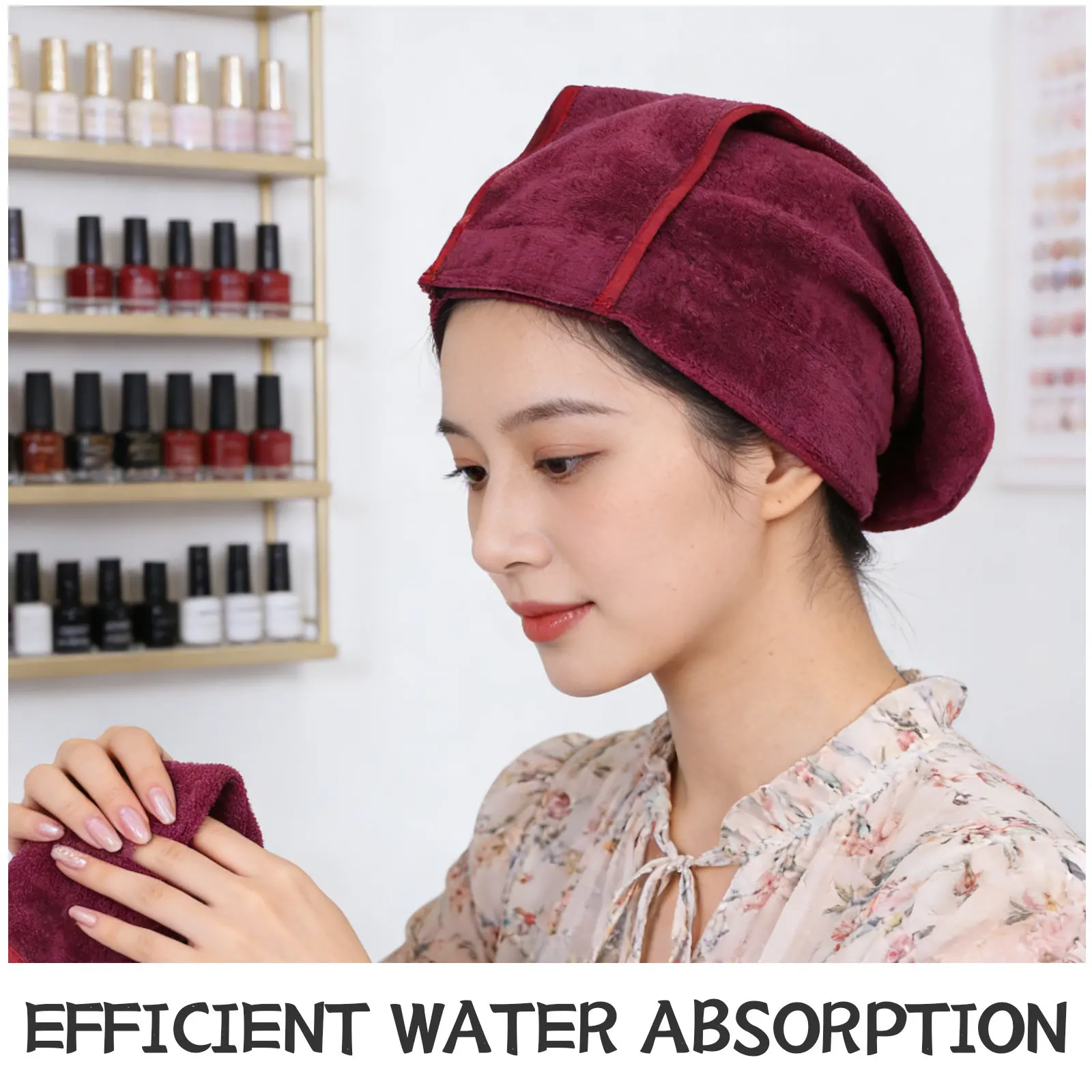 

2 шт. Впитывающие полотенца-тюрбаны для сушки волос, большие салонные полотенца-шапочки для женщин и девочек после душа, для парикмахерских и спа-процедур