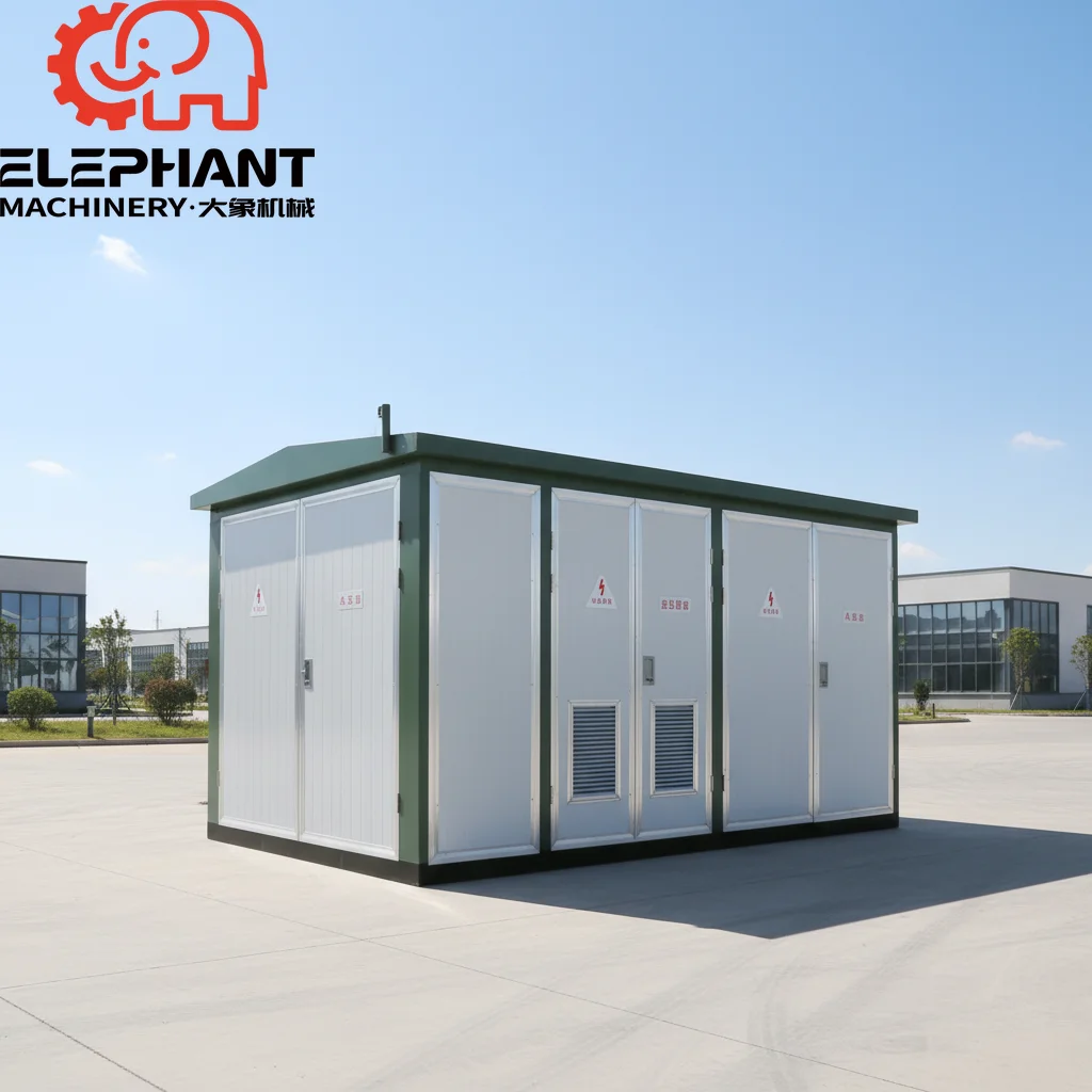 630kva 1000kva 1600kva  10kv 11kv  35kv Oil Immersed Dry Type Compact Transformer Substation