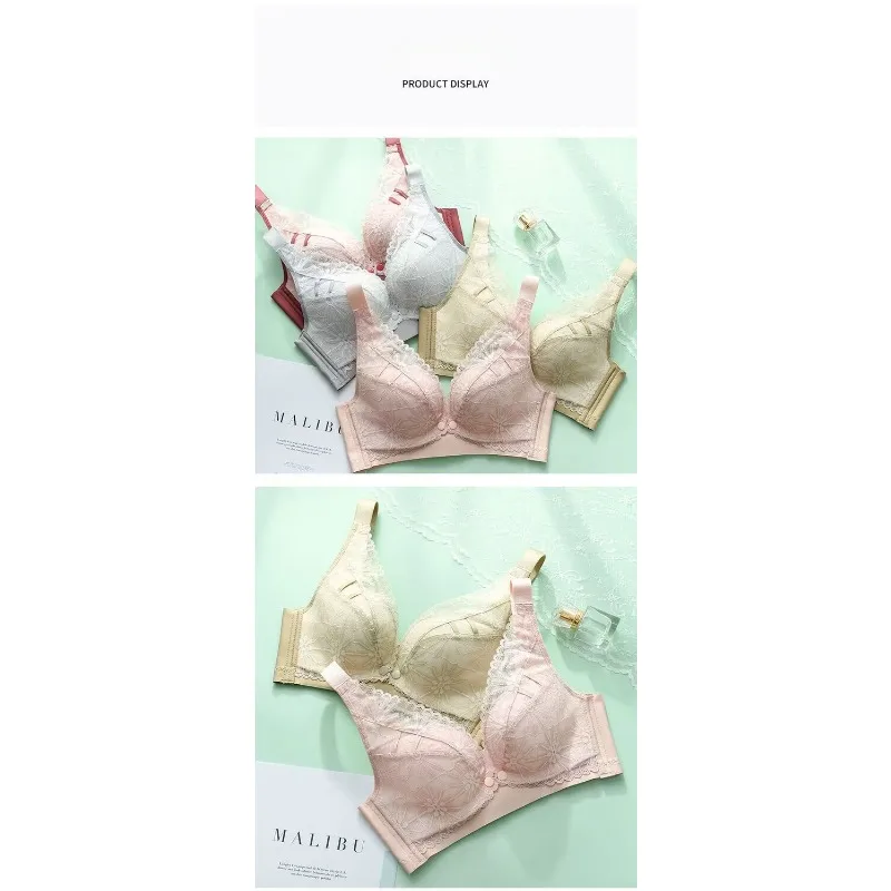 

Antisagging Pregnant Breast Clothe Maternity Postpartum Women Breastfeeding Underwear Nursing Bra Wireless Front Open Breathable