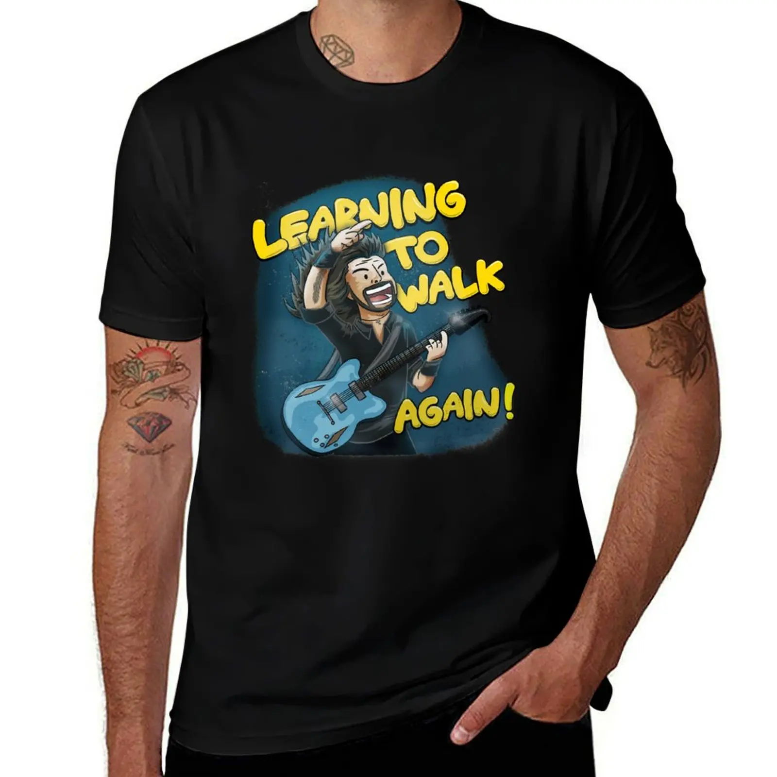 Learning to Walk Again T-Shirt cotton t shirt pack T-Shirt