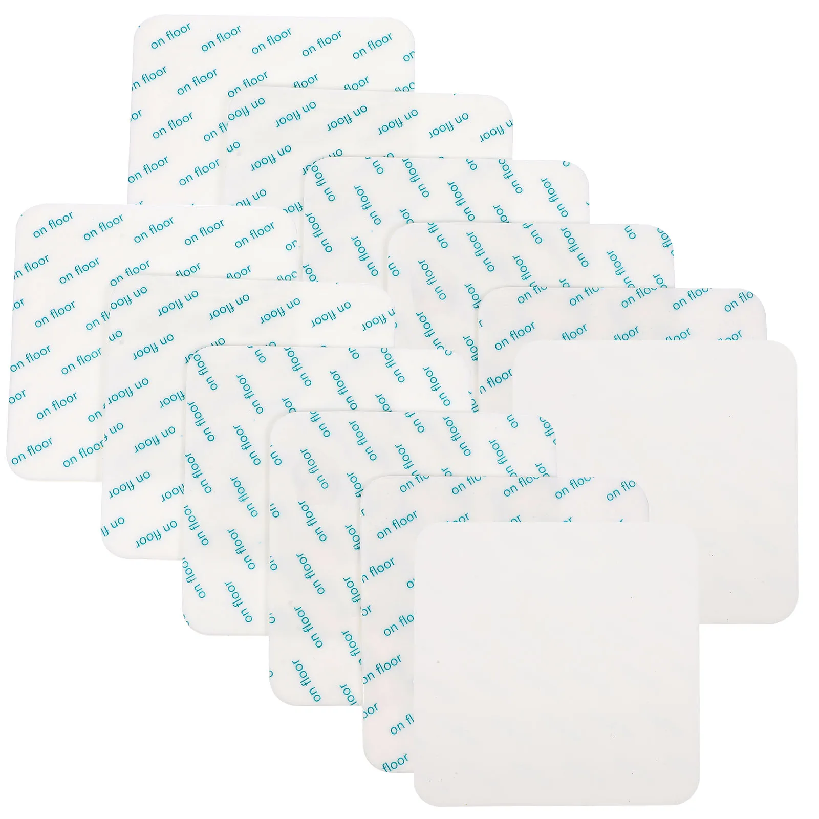 12 قطعة ملصقات وسادة السجاد المضادة للانزلاق القابلة للإزالة لبلاط الخشب الصلب والأرضيات المصفحة وشريط البساط وسادة غير قابلة للانزلاق للمطبخ