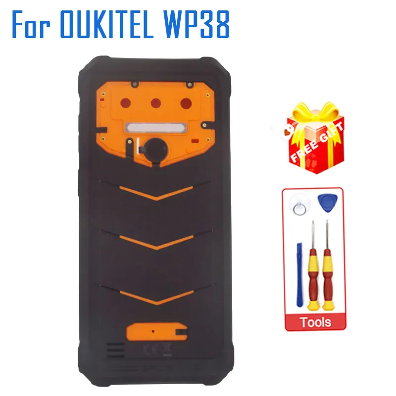 New Original OUKITEL WP38 Battery Cover Back Cover Receiver Fingerprint Button Cable Flex FPC For OUKITEL WP38 Smart Phone