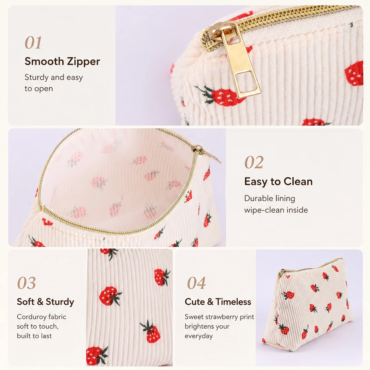 Federmäppchen mit frischem Erd – Strawberry Huller Bewertung und Preis