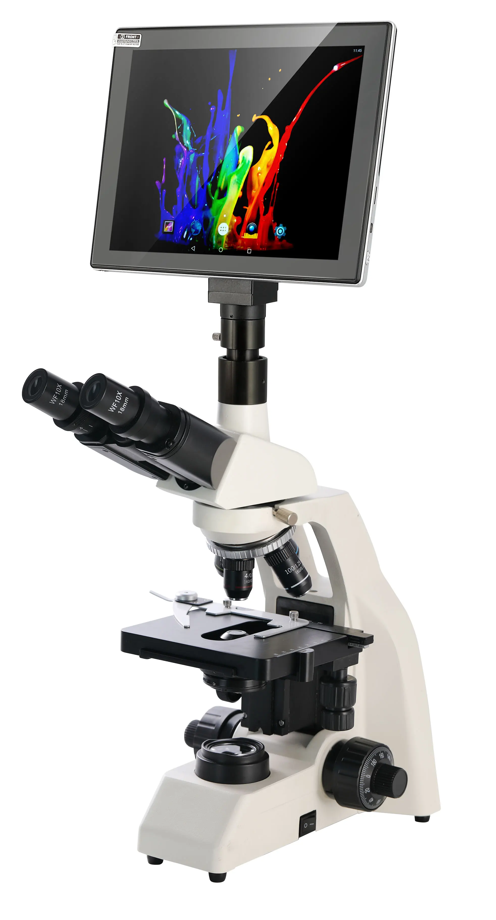 Biological microscope 107 High precision Microscope XSZ-126 1600X Maganifications,LED light ODEM