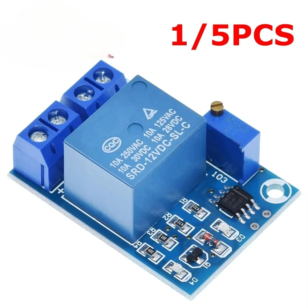 1/5PCS DC 12V Battery Undervoltage Low Voltage Cut off Automatic Switch Recovery Protection Module Charging Controller Board
