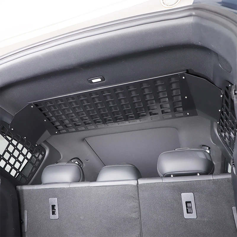 

Aluminum Alloy Black Car Trunk Roof Rack Storage Holder Bag Holder Car Accessories For Changan Dark Blue G318 2024-2025