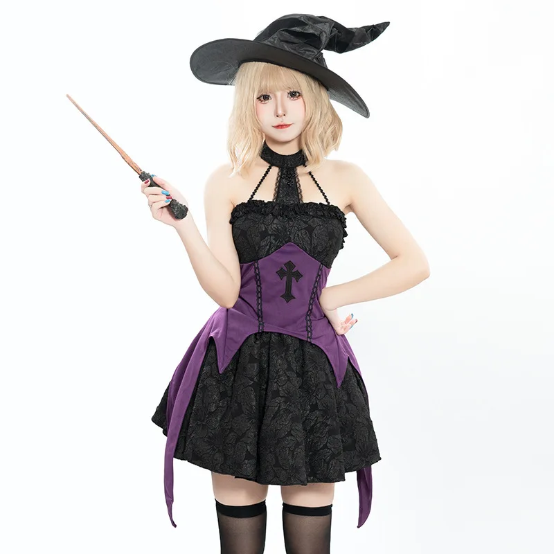 

2025 New Magic Wand Halloween Stage Performance Witch Costume Prop Magic Stick Role-playing Event Party Chinese Traditional C...