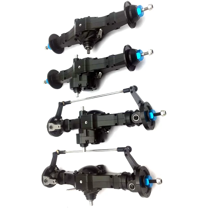 

All-metal Front/rear Through-axles with Differential Locks for 1/14 Tamiya RC Truck SCANIA VOLVO Mercedes-Benz ACTROS 3363 MAN