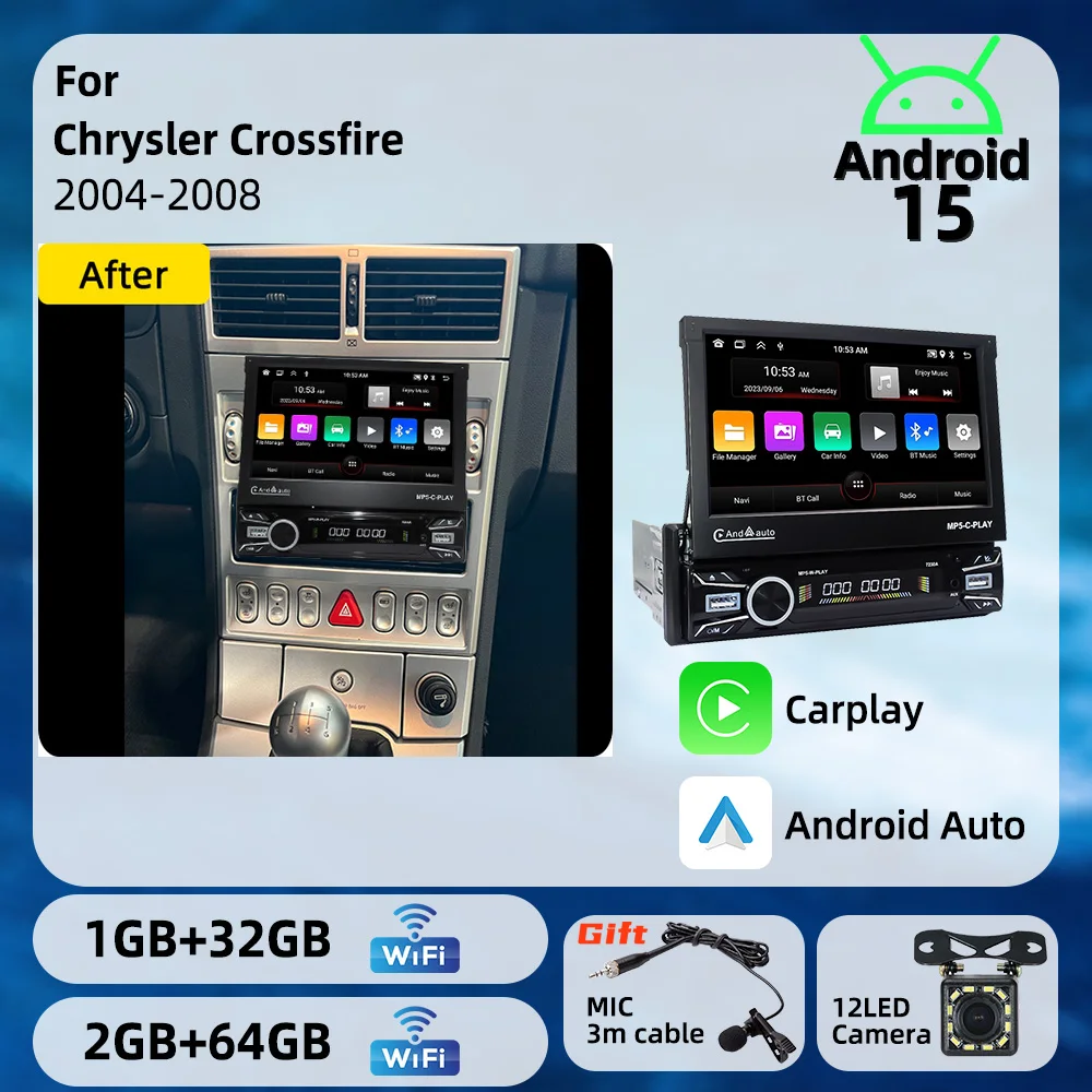For Chrysler Crossfire 2004-2008 7