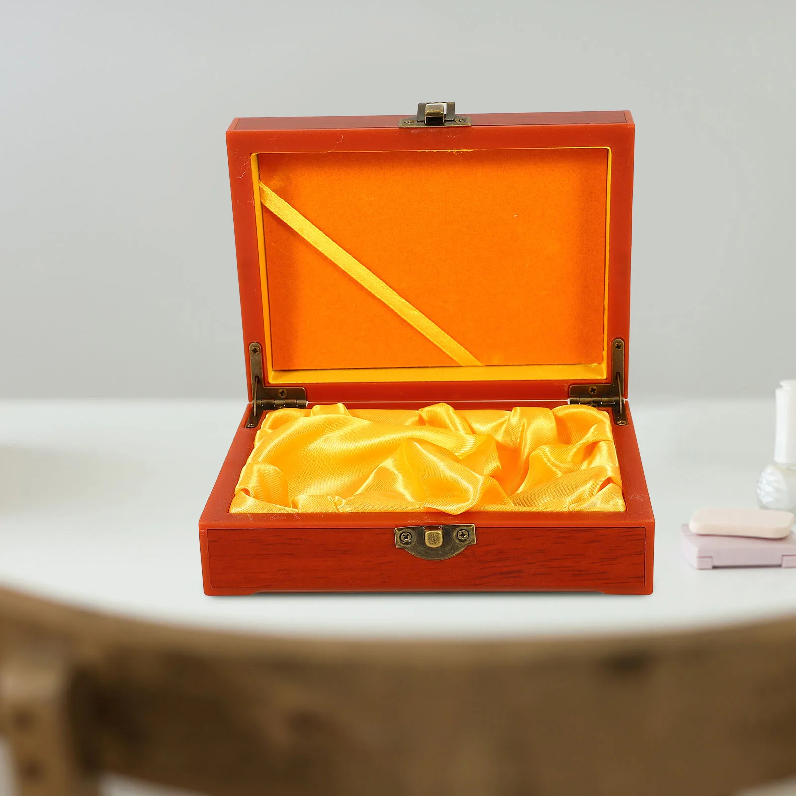

Retro Storage Box Vintage Trinket Jewelry Case Zinc Alloy Pirate Treasure Chest Small Size Keepsake Box Container