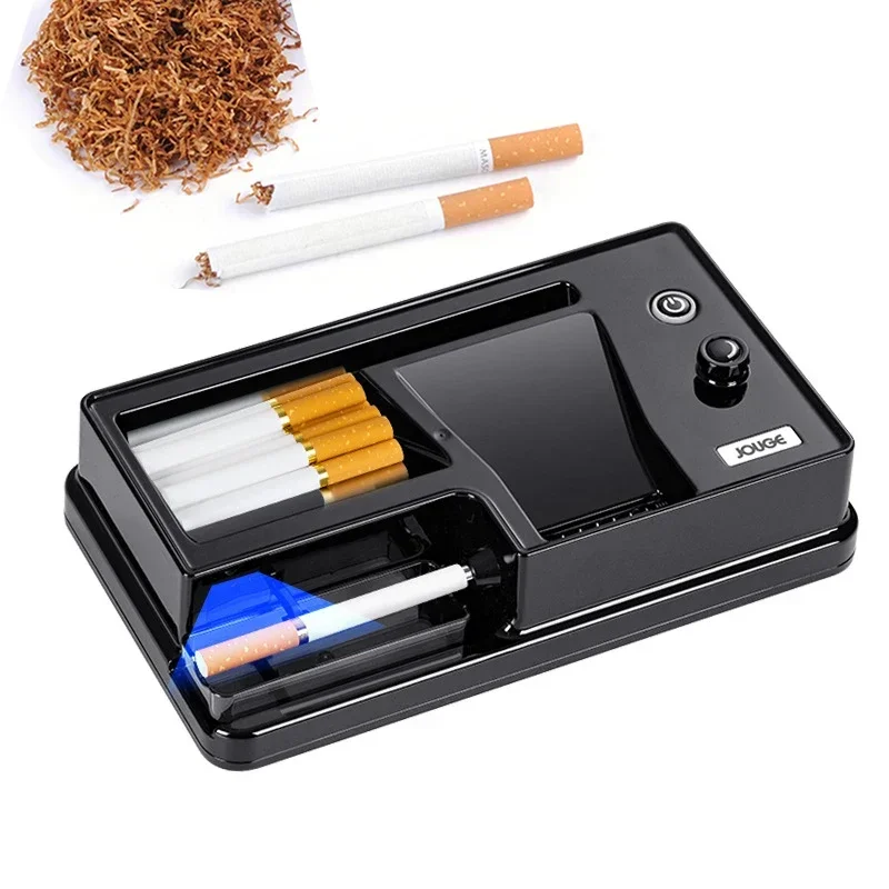 

High Power 6.5/8mm Electric Tobacco Rolling Machine Cigarettes Maker with Digital Display Intelligent Infrared Smoking Accessory