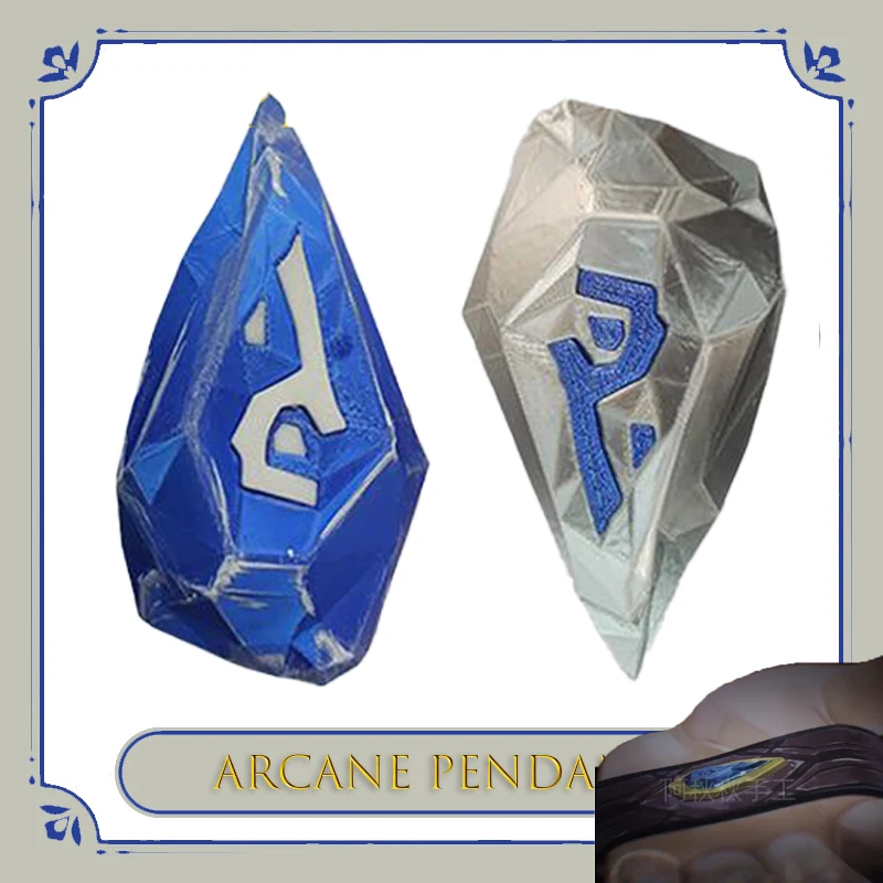 

Arcane Jayce Виктор Косплей Светящийся рунический камень крови Орнамент Аксессуар для взрослых Хэллоуин Карнавальный реквизит Маскировка для взрослых