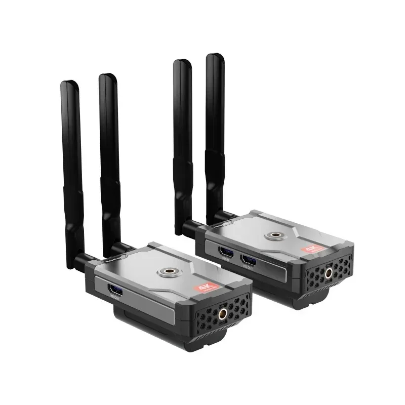DT263W Transmitter and Receiver Kit 150M 4K30Hz Range Supports Various Audio Video Devices Video Splitters and Converters