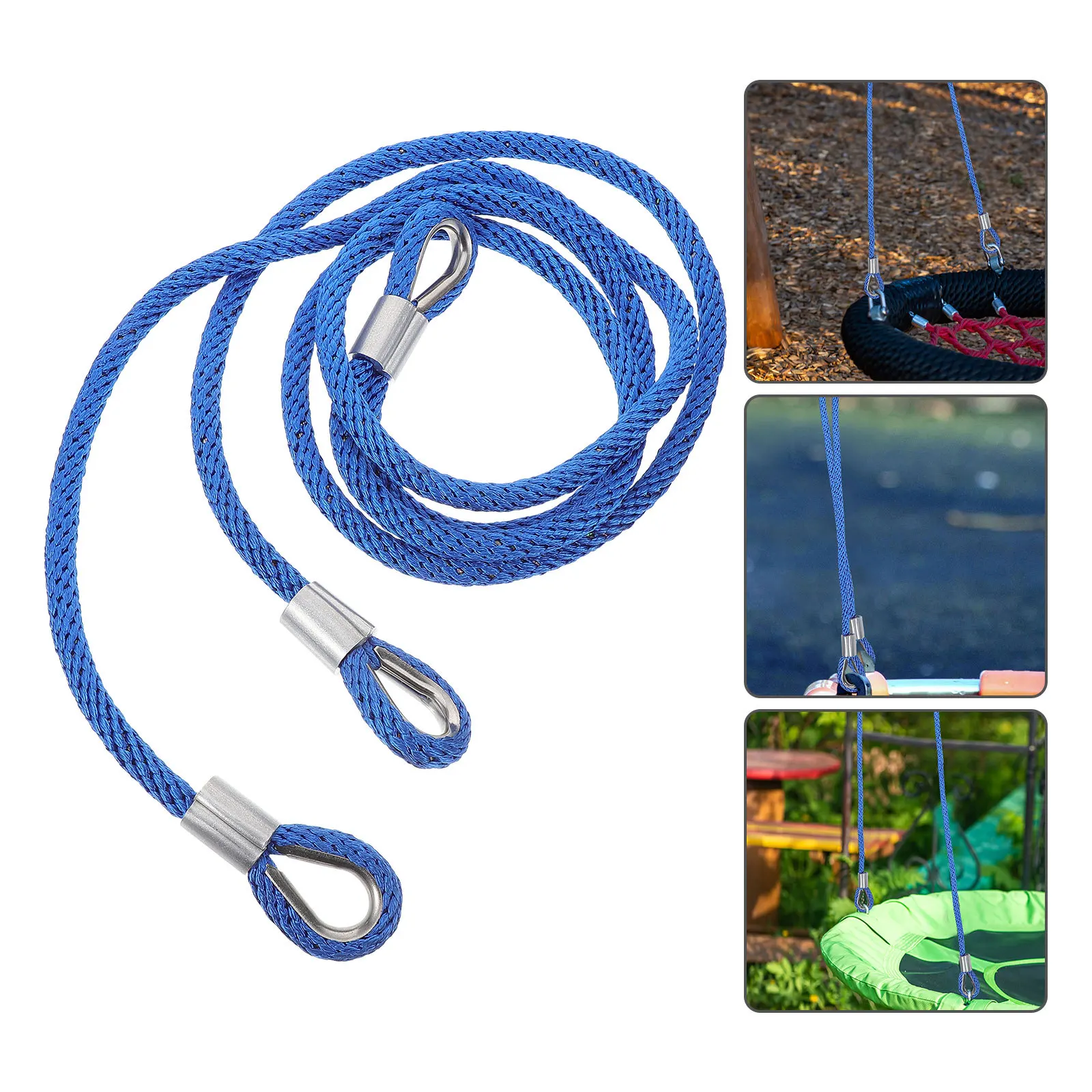 

Профессиональный регулируемый трос для детских качелей: нейлоновый и стальной стропы для подвешивания качелей и гамаков