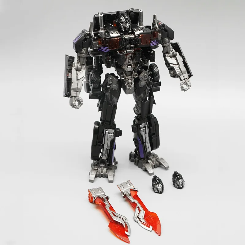 In Stock Jialehuang Transformation Toy 8801B OP SS05 Hero Pillar Movie Version Alloy Robot Autobot Model Action Doll Gift