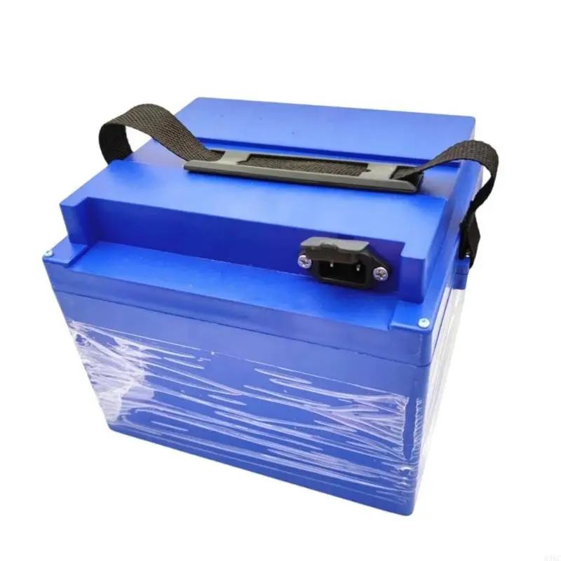 MultiPurpose Ebike Battery Holder Case 12V to 60V Electric Bike Battery Power Supply for Inverters Outdoor Tools 896C