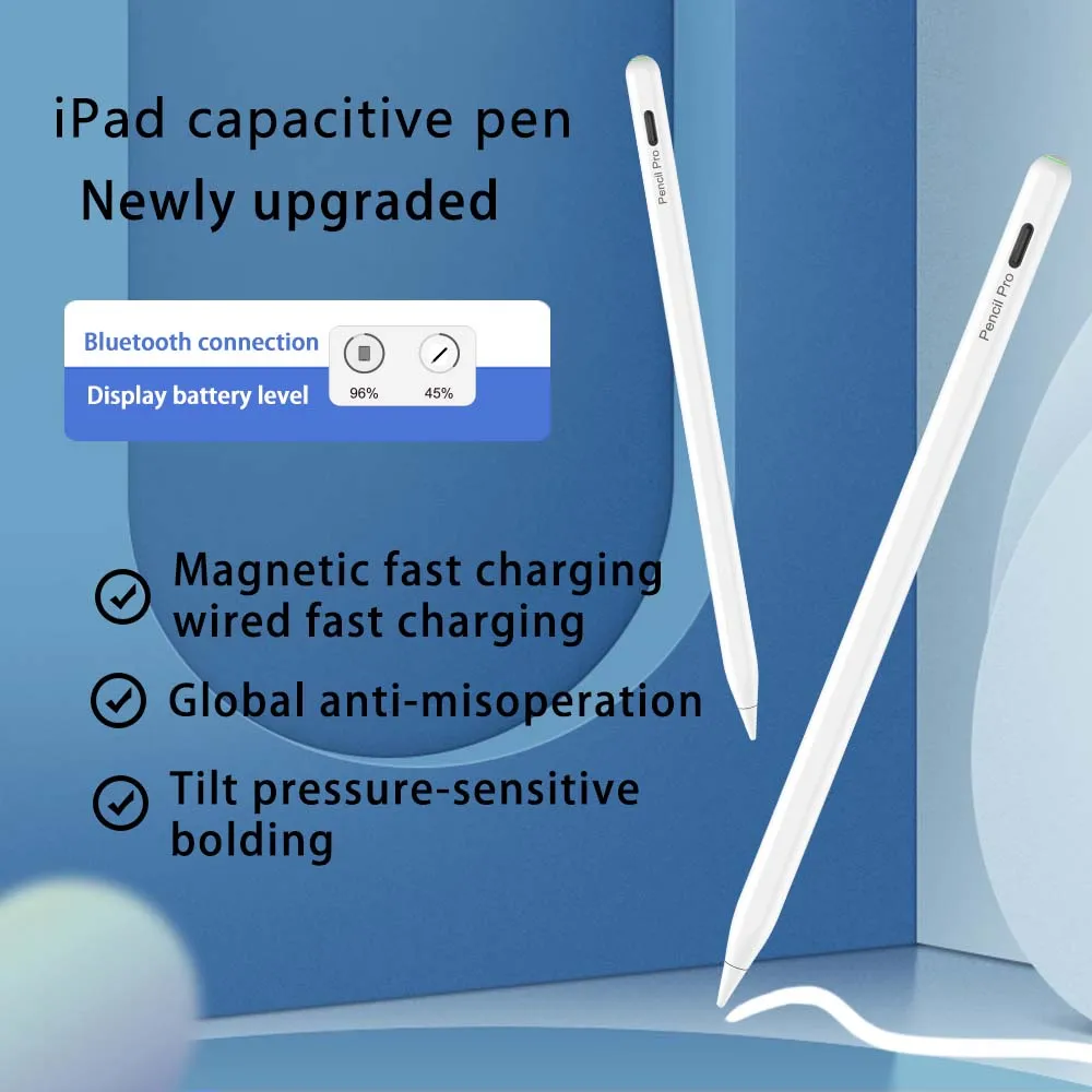 

Подходит для Apple Pencil, емкостной ручки, защита от неправильных ситуаций, первое поколение и второго поколения, ручки для iPad Pencil с сенсорным экраном